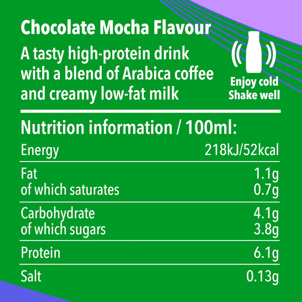 image 1 of Starbucks Coffee Protein Drink Chocolate Mocha 330ml