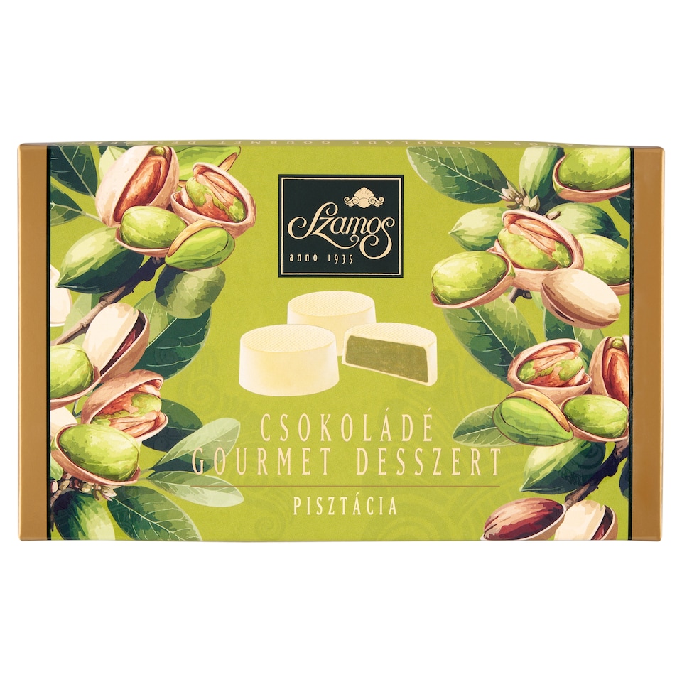 Szamos Pisztácia csokoládé gourmet desszert 132 g