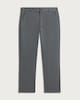 image 4 of F&F Textured Straight Leg Chino Trousers in Grey