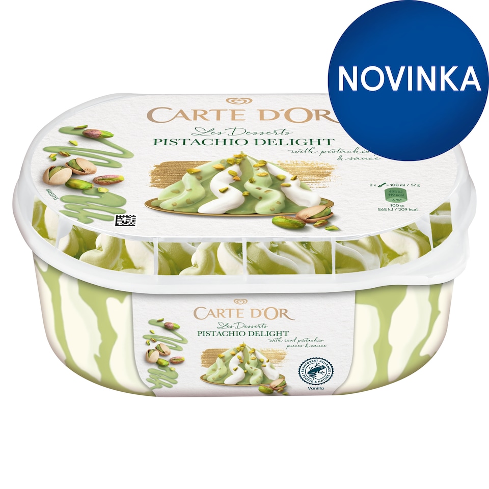 image 1 of Carte D'Or Les Desserts Pistachio Delight 825 ml