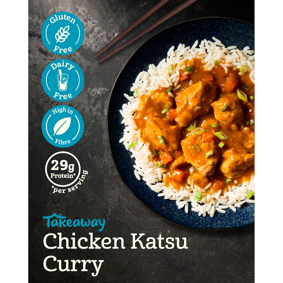 image 1 of Kirsty's Takeaway Chicken Katsu Curry with Rice 450g