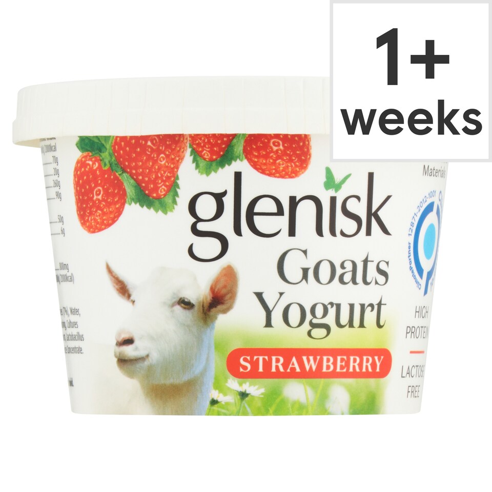 Glenisk Goats Yoghurt Strawberry 250G