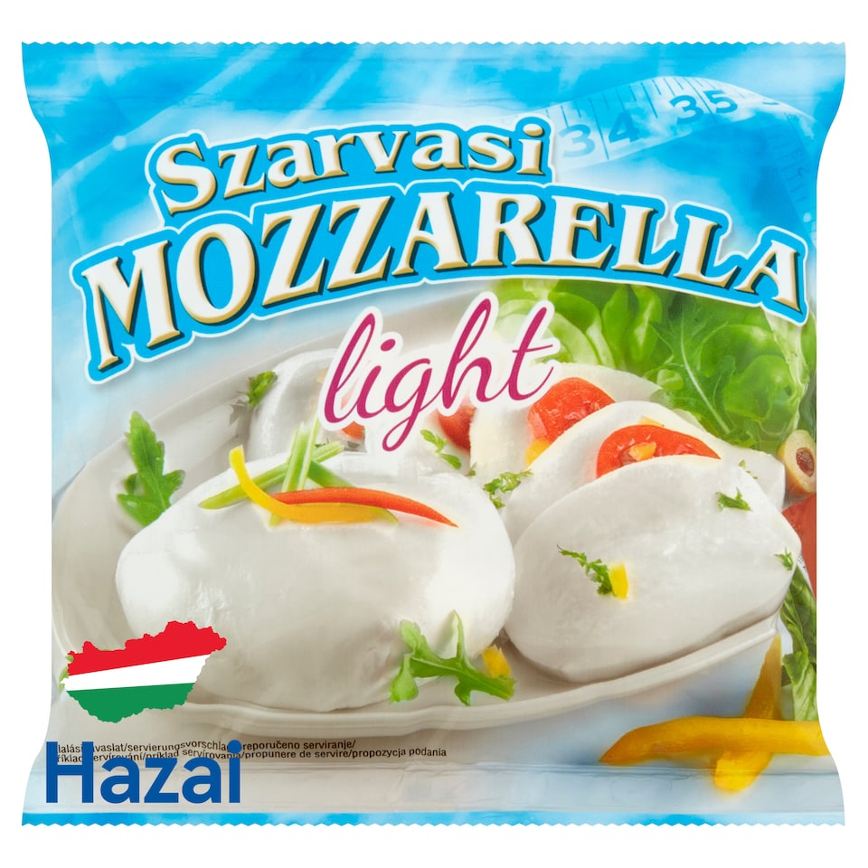 Szarvasi Mozzarella light 100 g  1. kép