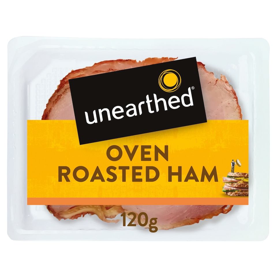 Unearthed Oven Roasted Ham 120g
