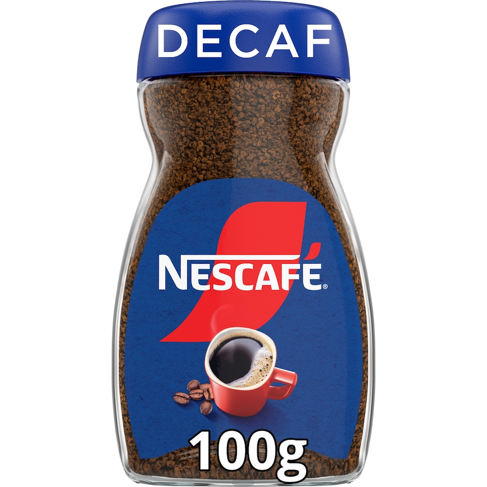 NESCAFÉ DECAF, instantná káva bez kofeínu, 100 g
