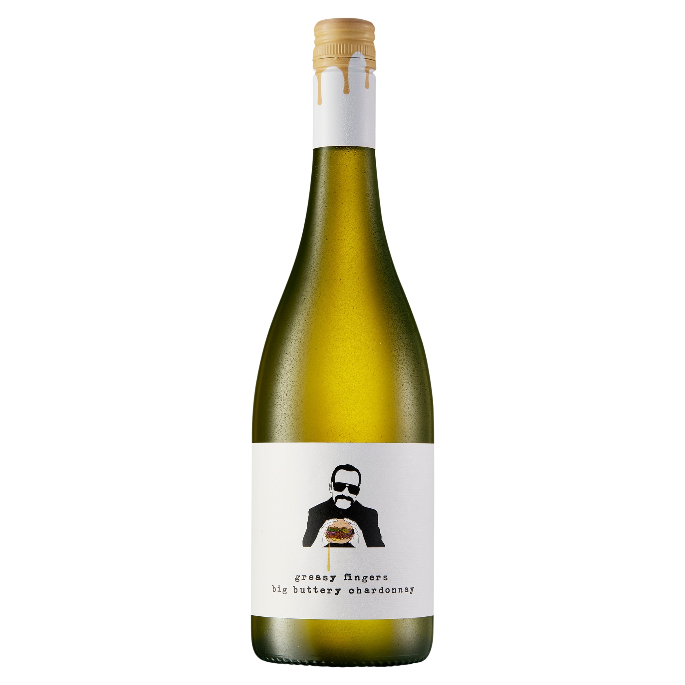 Greasy Fingers Chardonnay White Wine 75Cl