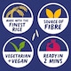 image 3 of Tilda Wholegrain Basmati & Wild Rice 250g