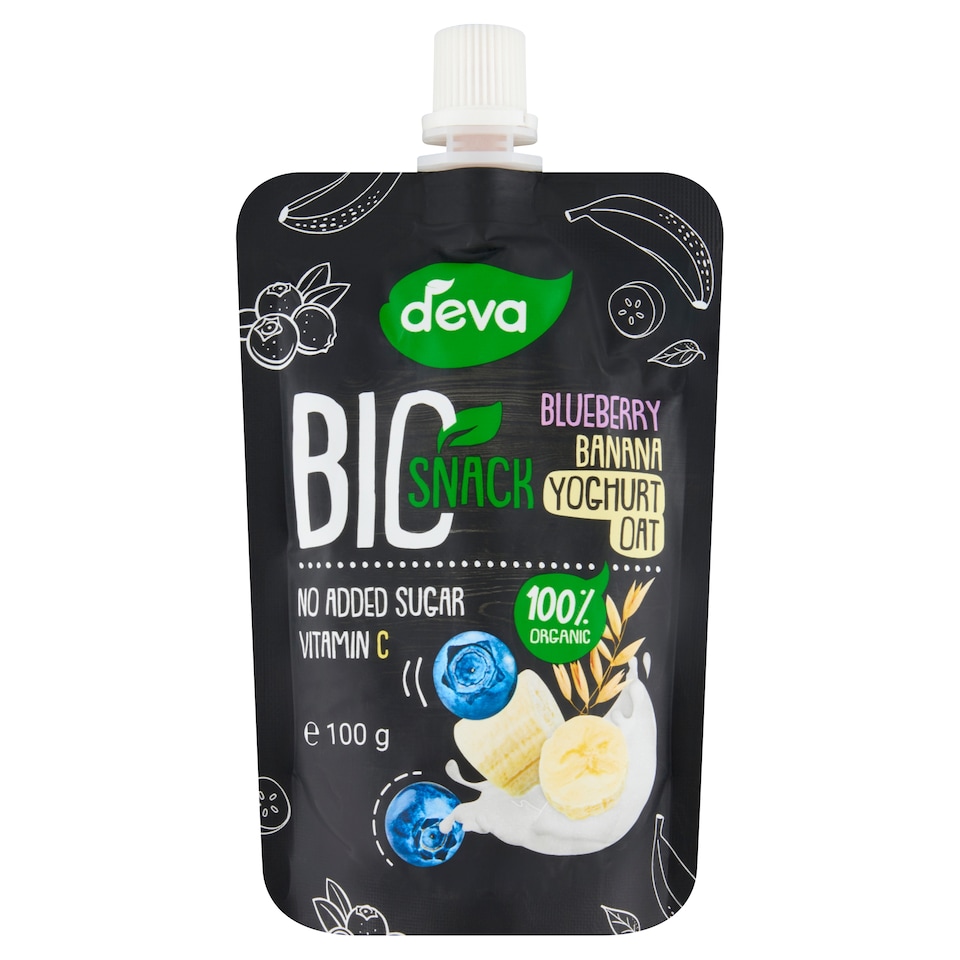 Deva Bio ovocná svačinka s jogurtem a cereáliemi 100g