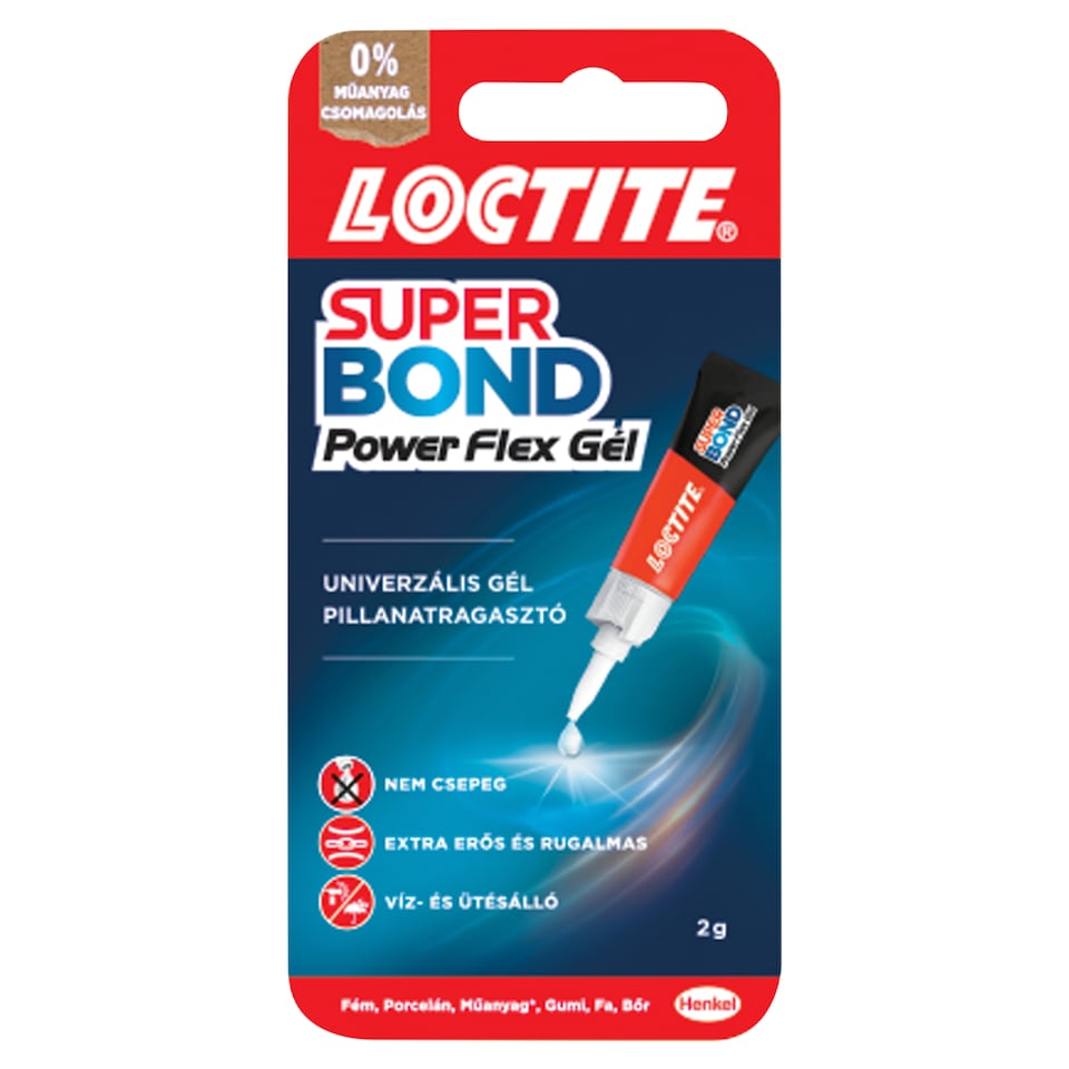 Loctite Super Bond Power Flex Gel Universal Gel Superglue 2 g