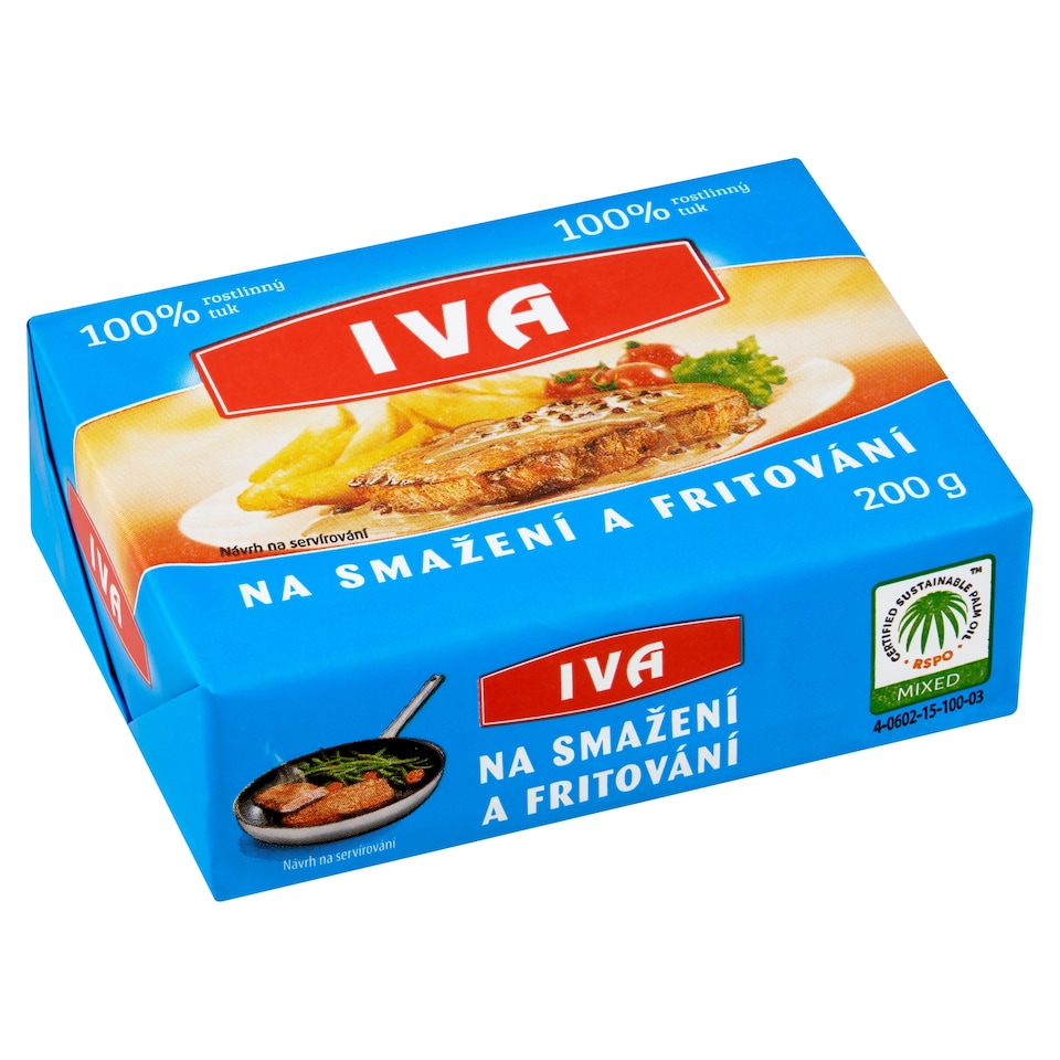 Obrázek 1 pro produkt Iva 100% rostlinný tuk 200g