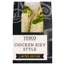 Tesco Chicken Kiev Style Wrap