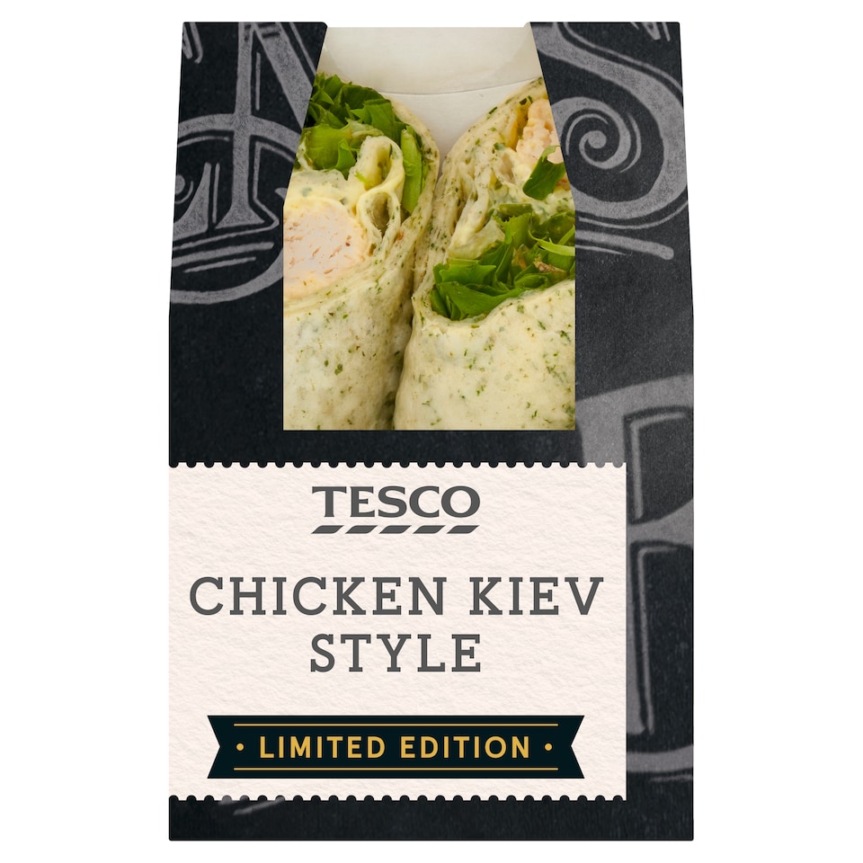 Tesco Chicken Kiev Style Wrap