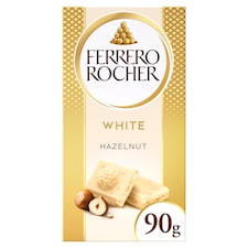 Ferrero Rocher White Chocolate Hazelnut Bar 90g
