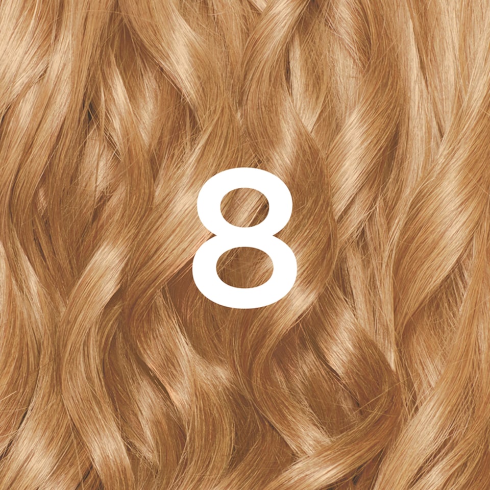 image 1 of Garnier Nutrisse 8 Blonde Permanent Hair Dye