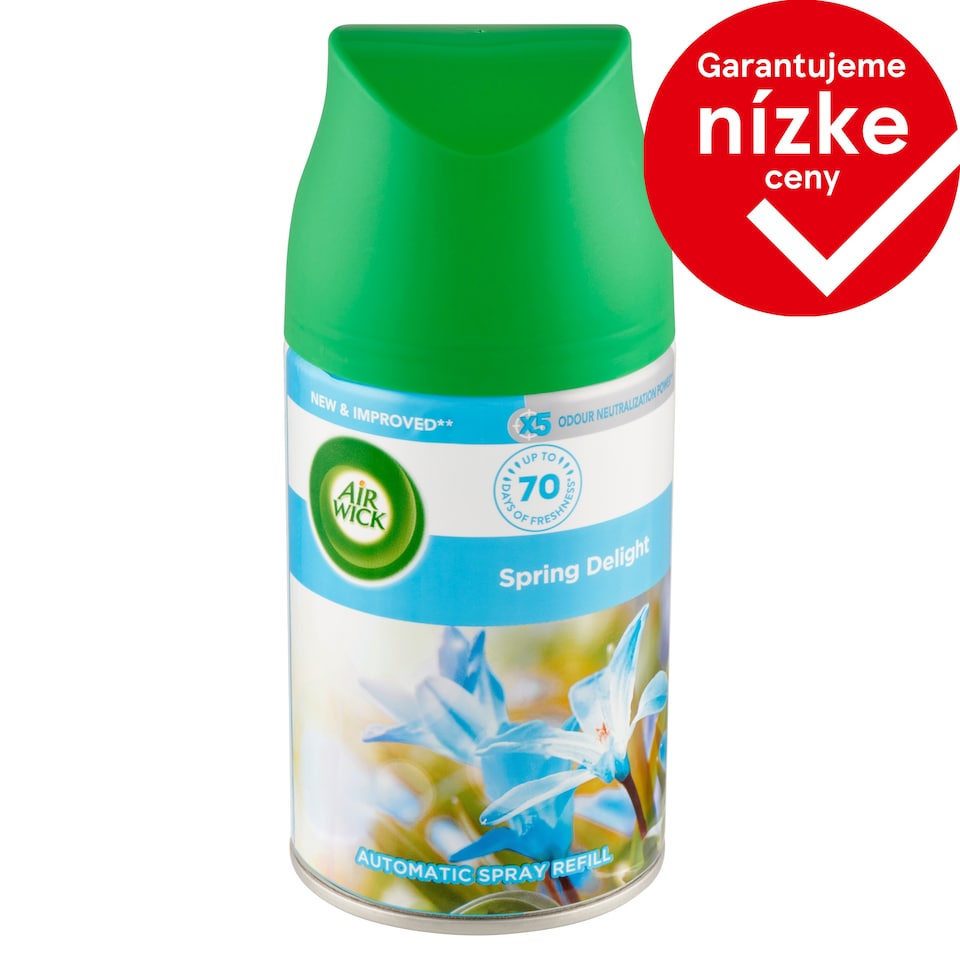 obrázok 1 z Air Wick Freshmatic Náplň do osviežovača vzduchu jarný vánok 250 ml