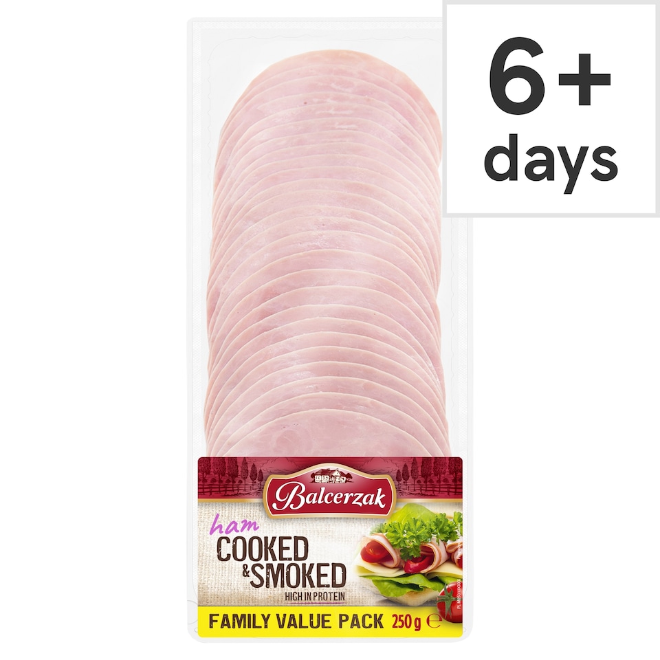 Balcerzak Cooked & Smoked Ham 250g