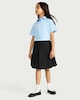 image 1 of F&F School Girls 2-Pack Pleated Kilt Skirts in Black