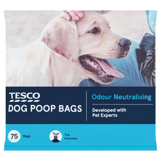 Tesco Dog Poop Bags 75'S Tesco Groceries