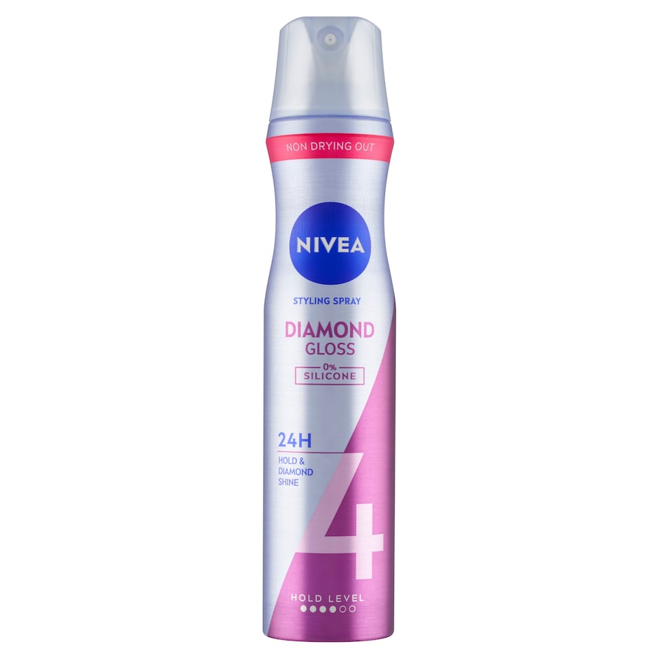 Obrázek 1 pro produkt Nivea Diamond Gloss Lak na vlasy 250ml