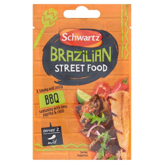 Schwartz Brazilian Street Food Bbq Seasoning 15G Tesco Groceries