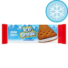  Dale Farm Ice Break Ice Cream Biscuit Sandwich Ice Break 110ml