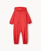image 1 of F&F School Unisex Zip Up Puddlesuit in Red