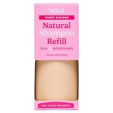 Wild Natural Shampoo Refill - Cherry Blossom 350ml