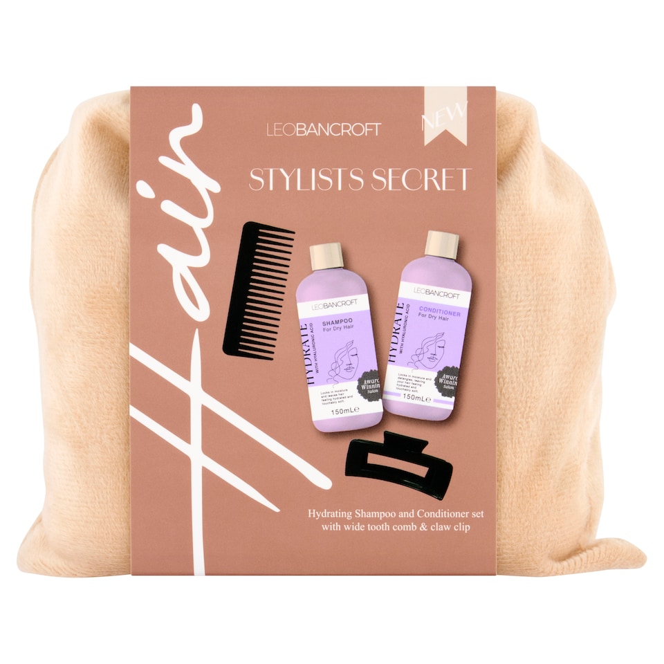 Leo Bancroft Hair Stylists Secret Hydrating Shampoo & Conditioner Set
