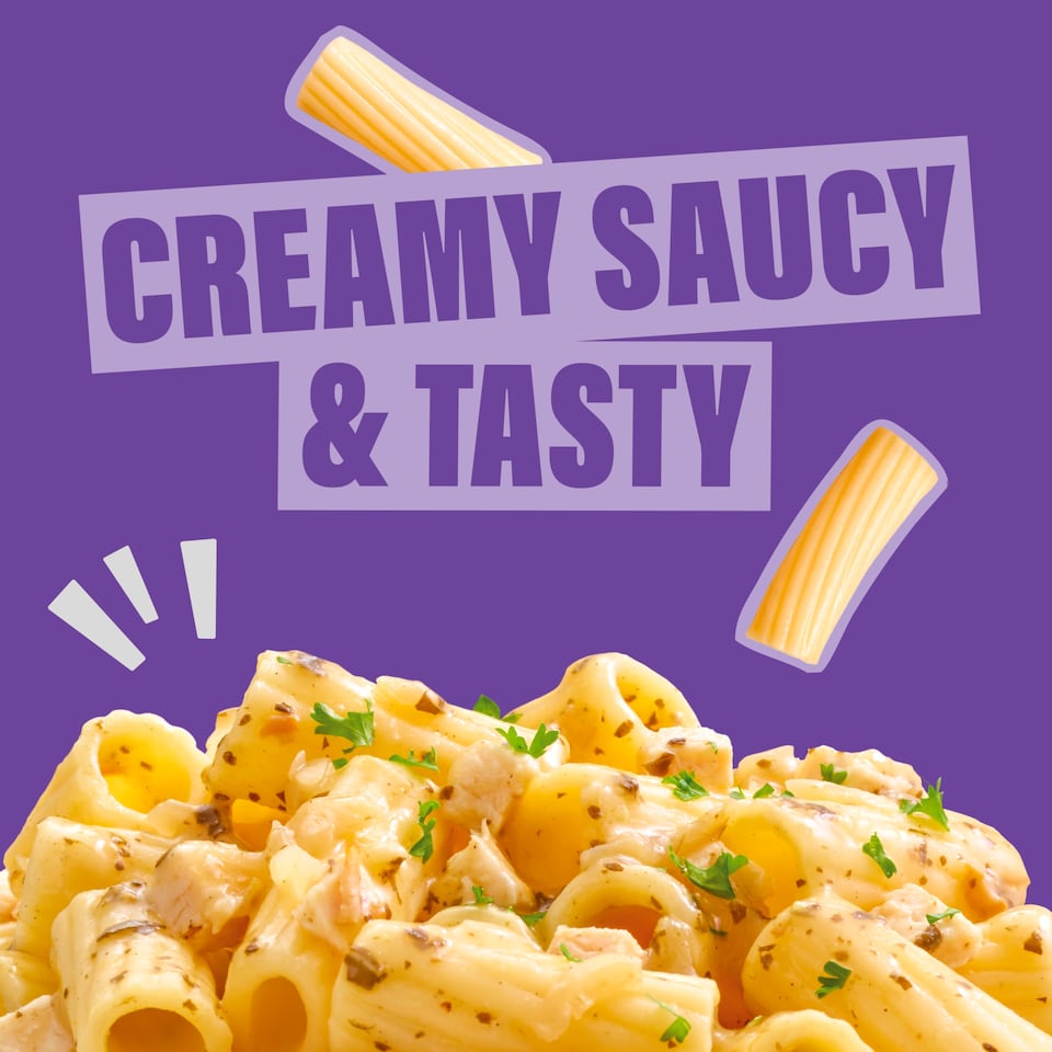 image 1 of Dolmio Feasts Chicken & Garlic Rigatoni Pasta Ready Meal 250g