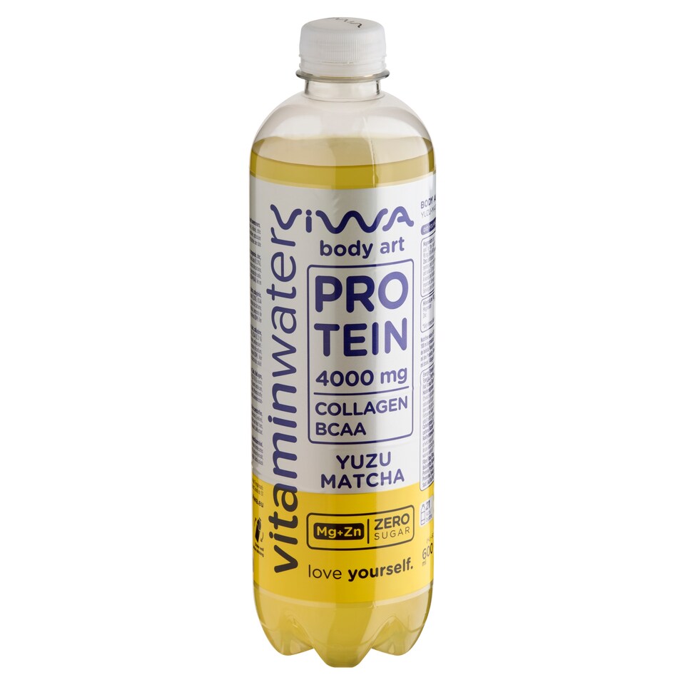 Viwa Vitaminwater yuzu-matcha ízű, energia- és szénsavmentes üdítőital 600 ml  1. kép