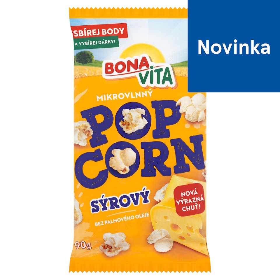image 1 of Bona Vita Popcorn with Cheese Flavor 90 g