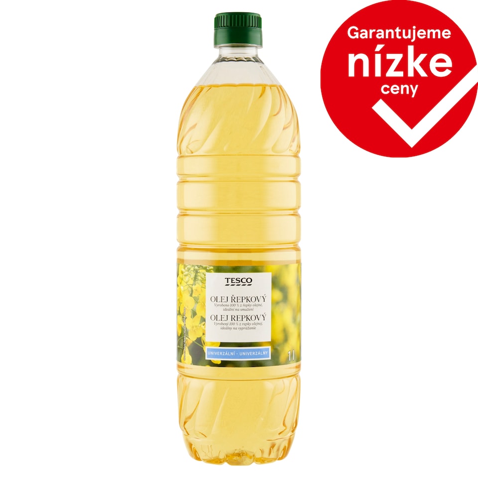 Tesco Olej repkový 1 l