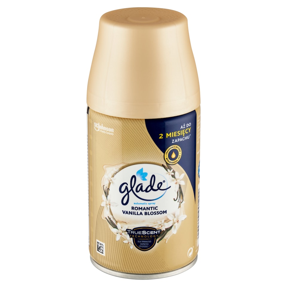 Obrázek 1 pro produkt Glade Romantic Vanilla Blossom náplň automatický osvěžovač vzduchu 269ml