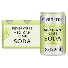 Fever-Tree Mexican Lime Soda 6x150ml