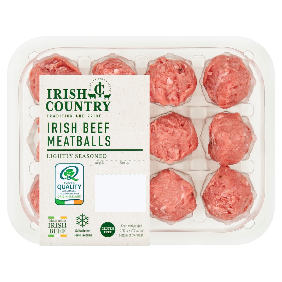 IRISH COUNTRY IRISH BEEF MEATBALLS 300g
