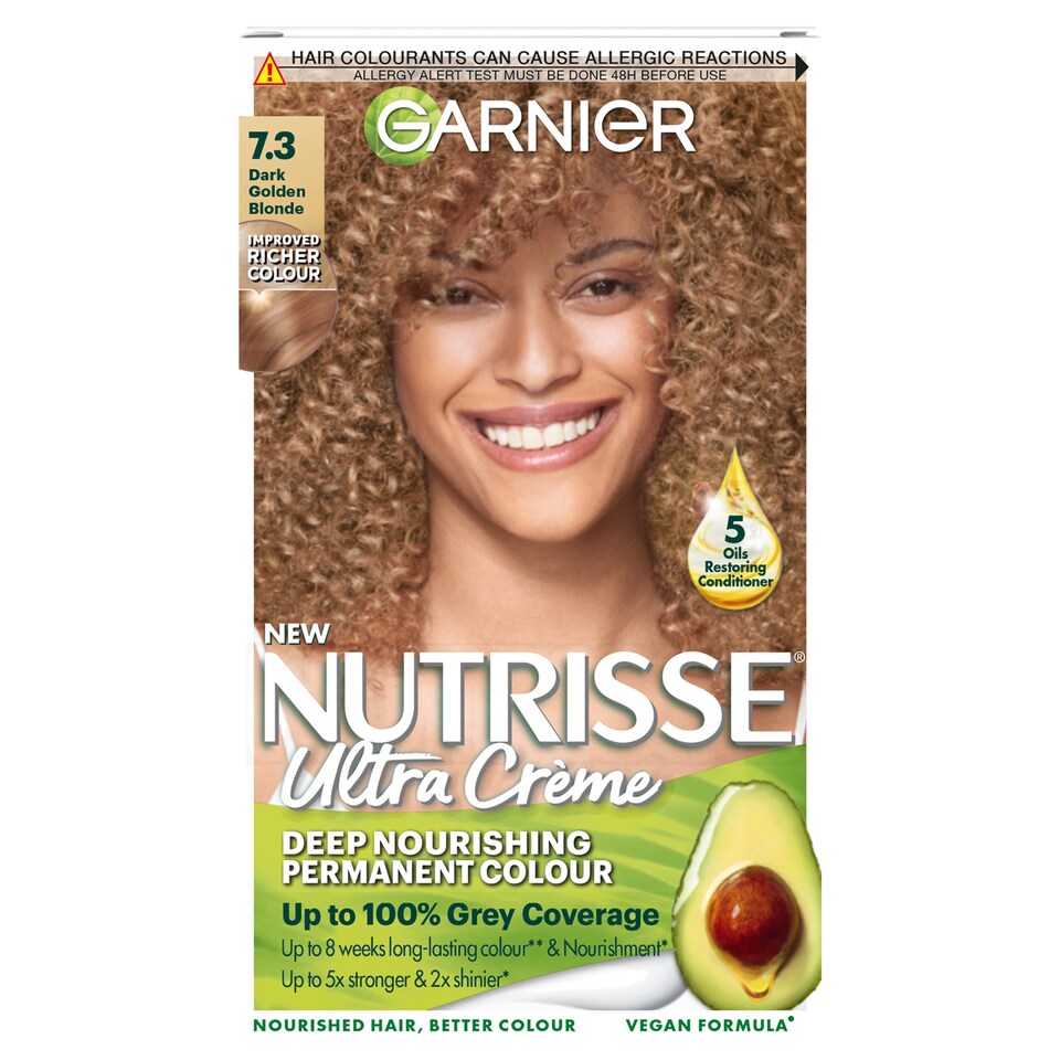 image 1 of Garnier Nutrisse 7.3 Dark Golden Blonde Prmt H/Dye