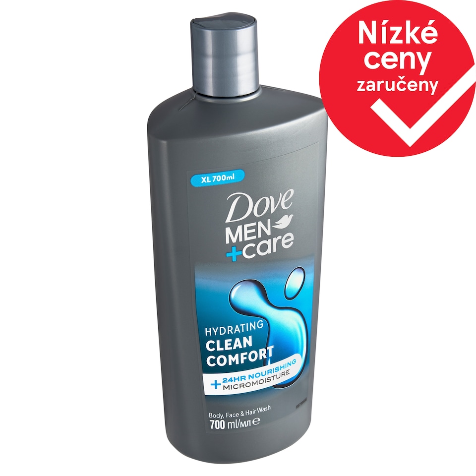 Dove Men Clean Comfort Sprchový Gel 700ml