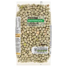 Tesco Wholefoods Marrow Fat Peas 500G