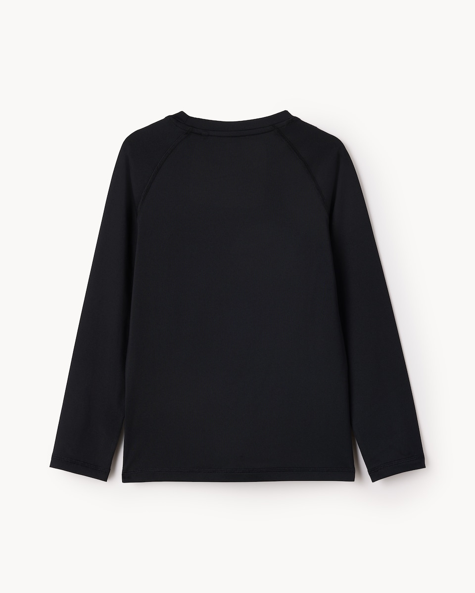 image 1 of F&F Active ULTRAMOVE Long Sleeved T-Shirt in Black