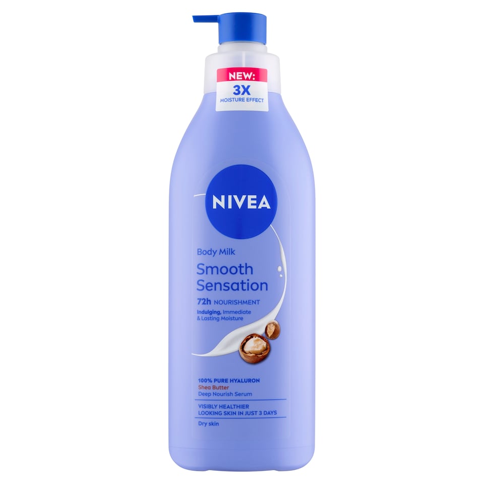 obrázok 1 z Nivea Smooth Sensation Krémové telové mlieko 400 ml