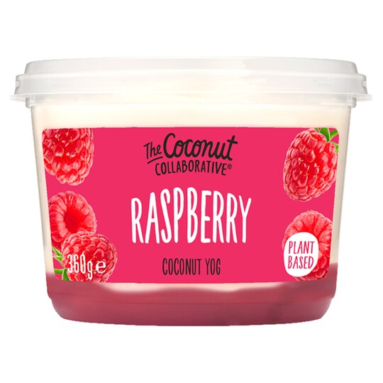 The Coconut Collaborative Raspberry Coconut Yogurt 360G Tesco Groceries