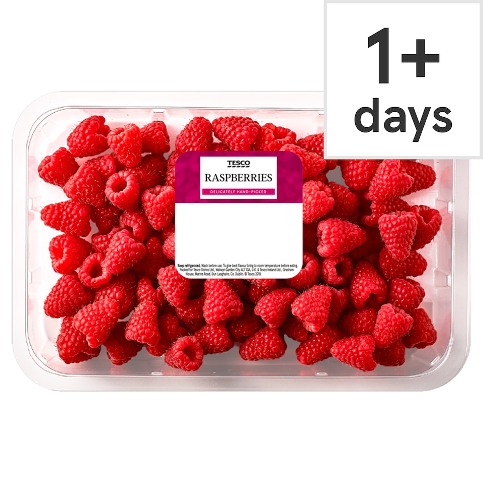 Tesco Raspberries 425G