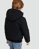 image 4 of F&F Boys Hooded Shower Resistant Jacket in Black