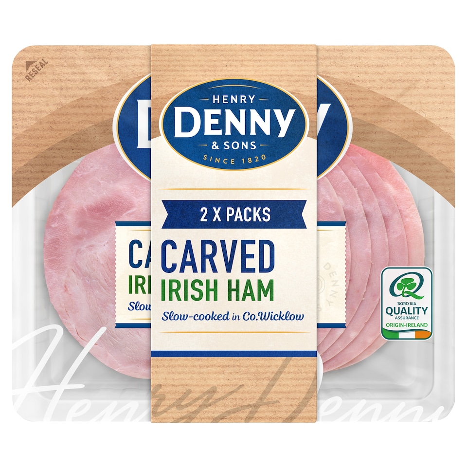 Henry Denny And Sons Carved Irish Ham 2X80g