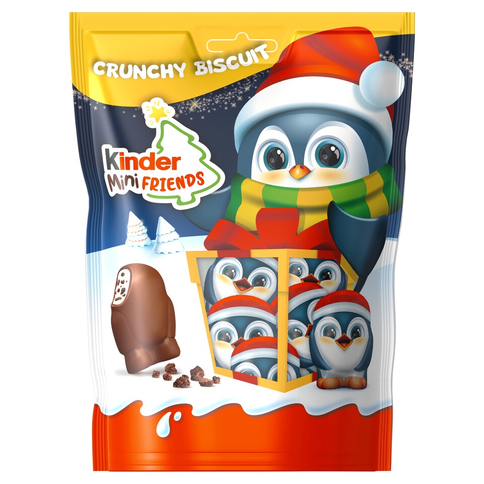 Kinder Mini Friends Filled Soft Milk Chocolate with Milk Filling 122g