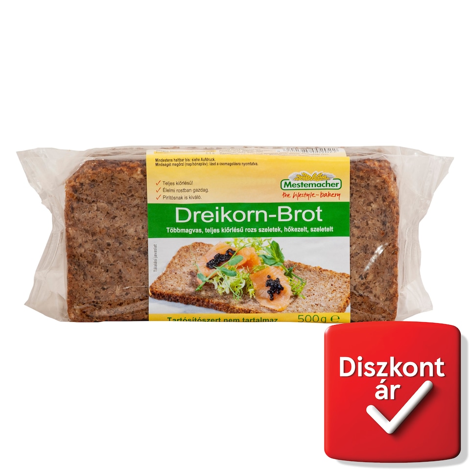 MESTEMACHER three corn bread 500 g