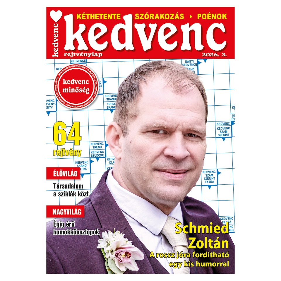 Kedvenc Rejtvénylap