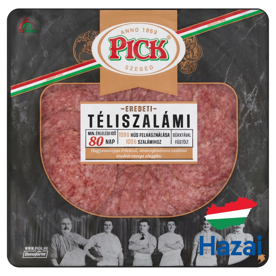 PICK szeletelt eredeti téliszalámi 70 g  1. kép