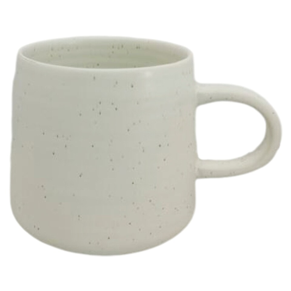 Fox & Ivy Cream Ripple Mug