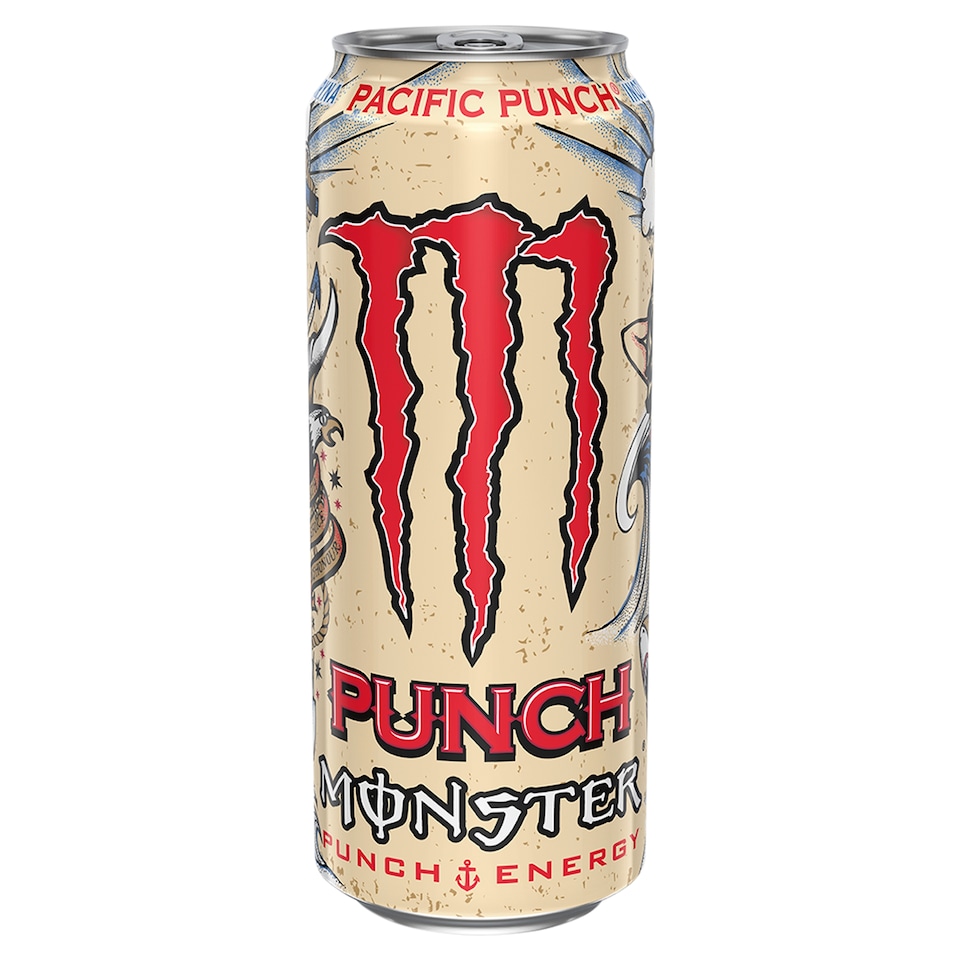 Monster Energy Punch Energy Pacific Punch Carbonated Energy Drink 500 ml